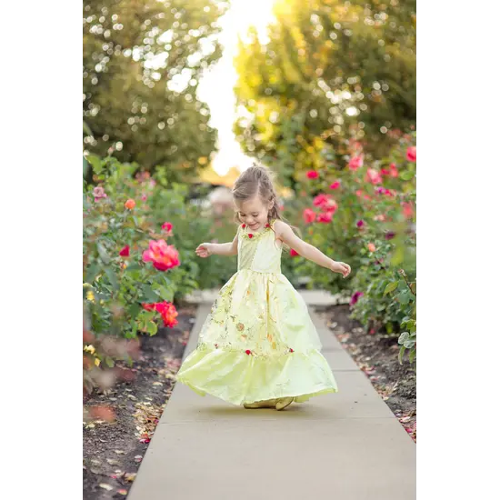 Little Adventures Little Adventures | Verkleed Jurk Yellow Beauty