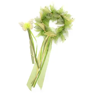 Little Adventures | Couronne de fleurs et poussière magique Pixie Tinkerbell (Taille 3 ans et plus)