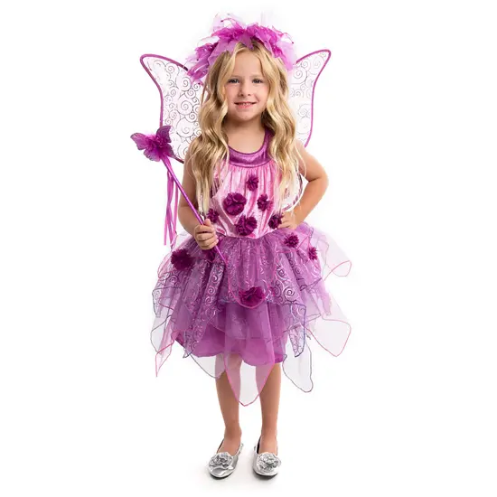 Little Adventures Little Adventures | Couronne et baguette magique de fée violettes (3 ans et plus)