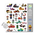 Djeco Djeco | 160 Stickers De Wereld Van Crazy Motors