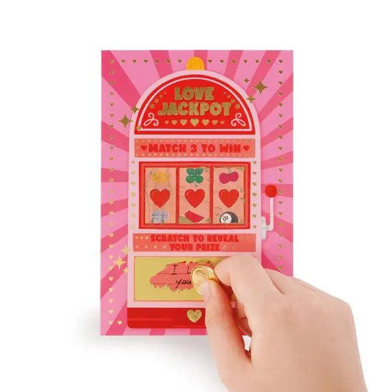 Legami Legami | Karte Kratz-Telegramm Love Jackpot