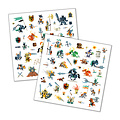 Djeco Djeco | 160 Metallic Stickers Ridders