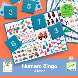Djeco | Numero Bingo 4 Lotos