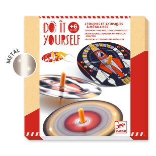 Djeco | Do It Yourself 2 Tollen En 12 Schijven Om Te Metalliseren Hypnotiserende Kosmos