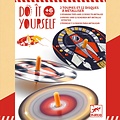 Djeco Djeco | Do It Yourself 2 toupies et 12 disques à métalliser Cosmos hypnotique