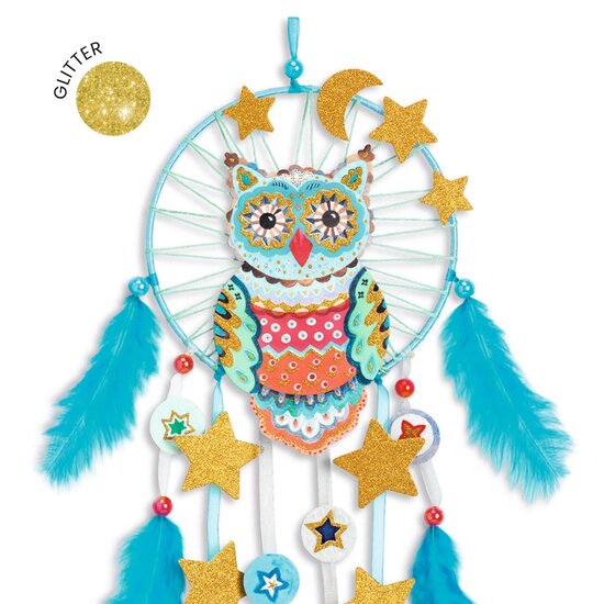Djeco Djeco | Do It Yourself Dromenvanger Maken Golden Owl