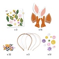Djeco Djeco | Do It Yourself 3 Stirnbänder zum Selbermachen Flower Friends