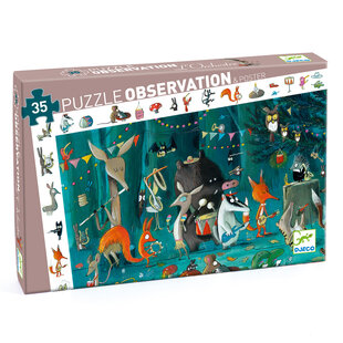 Djeco | Observation puzzle The orchestra 35 pieces