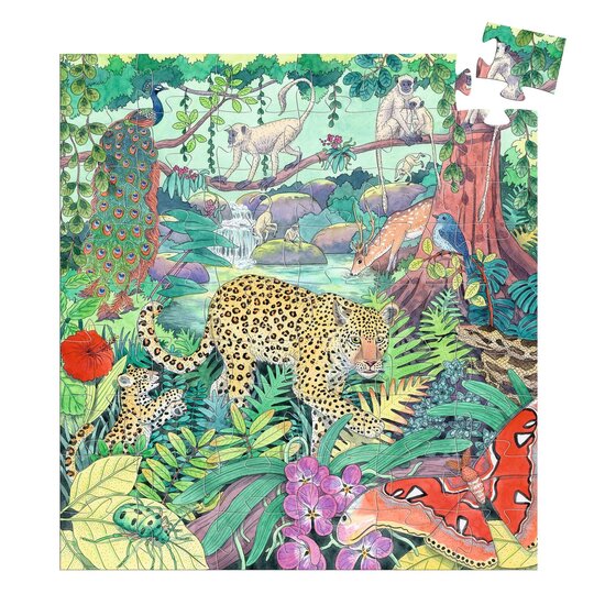 Djeco Djeco | Puzzel Indiase Jungle 54 Stuks