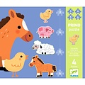Djeco Djeco | Primo Farm Puzzle