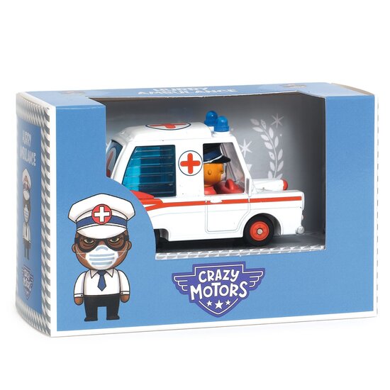 Djeco Djeco | Crazy Motors Hurry ambulance