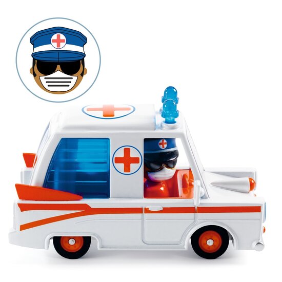 Djeco Djeco | Crazy Motors Hurry ambulance