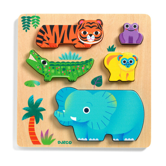 Djeco Djeco | WoodyWild Holzpuzzle