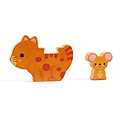 Djeco Djeco | Puzz & Play Friends Wooden Puzzle