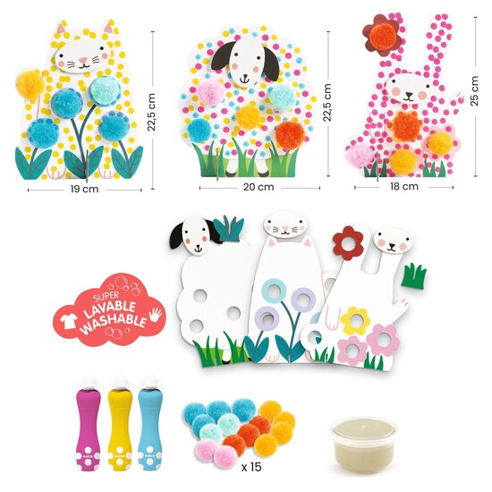 Djeco Djeco | Dots and Pompons in the Grass