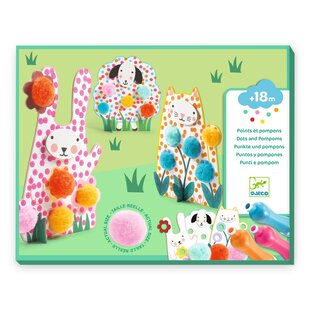 Djeco | Dots and Pompons in the Grass
