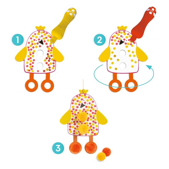 Djeco Djeco | Puntjes en Pompons  In De Lucht