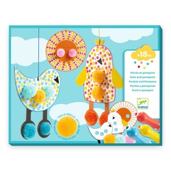 Djeco | Punkte und Pompons in der Luft