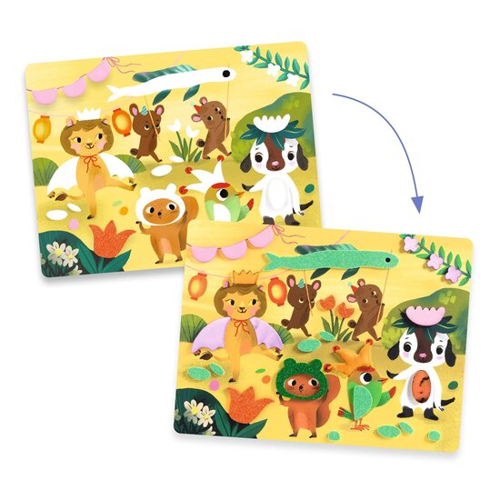 Djeco Djeco | Foam Collage Sparkling Celebrations