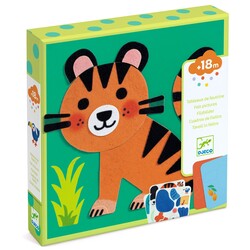 Djeco | Felt Boards Soft Animals