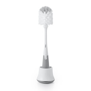 Oxo | Bottle Brush with Teat Brush/Holder White/Grey