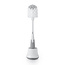 Oxo Oxo | Brosse à biberon avec brosse à tétine/support Blanc/Gris