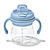 Oxo Oxo | Trinkbecher Transitions Auslaufsicherer Becher mit weichem Trinkaufsatz Abnehmbare Griffe Dusk Blau 150 ml