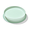 Oxo Oxo | Assiette Stick & Stay Opal Vert