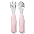 Oxo Oxo | Bestek Lepel/Vork Blossom Roze 2-delig