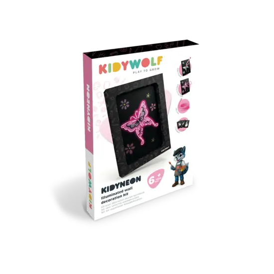 Kidywolf Kidywolf | Kidyneon Kit für leuchtende Wanddekoration Märchen
