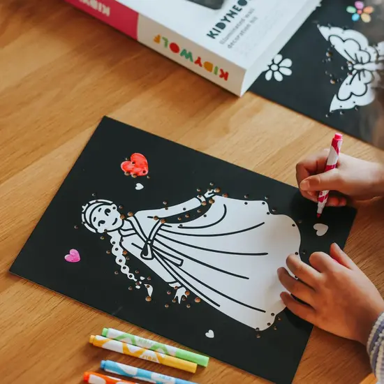 Kidywolf Kidywolf | Kidyneon Kit for Luminous Wall Decoration Fairy Tales