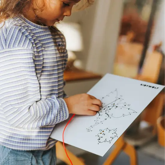 Kidywolf Kidywolf | Kidyneon Kit für leuchtende Wanddekoration Märchen