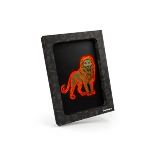 Kidywolf | Kidyneon Kit für leuchtende Wanddekoration Tiere