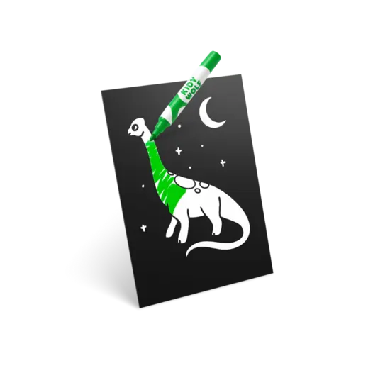 Kidywolf Kidywolf | Kidyneon Kit für leuchtende Wanddekoration Dino