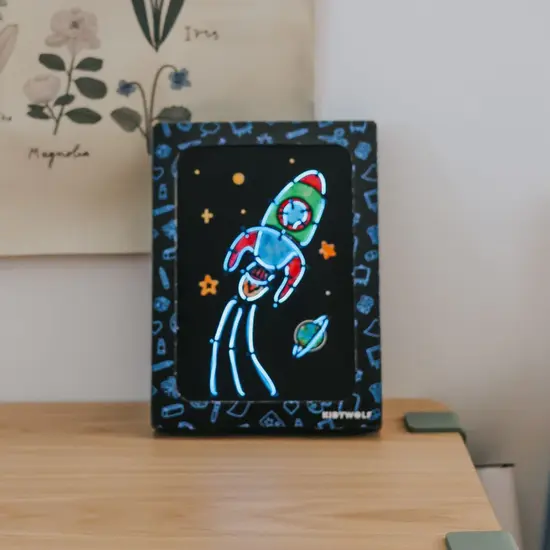 Kidywolf Kidywolf | Kit Kidyneon Pack pour décoration murale lumineuse