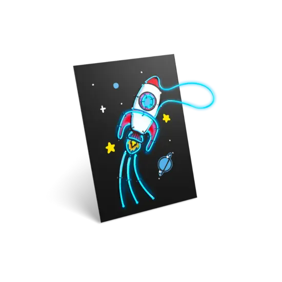 Kidywolf Kidywolf | Kidyneon Pack Kit Voor Lightgevende Wanddecoratie