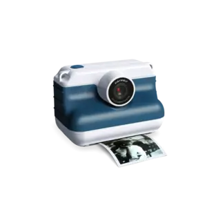 Kidywolf | K-Print Camera with Thermal Printer, Blue