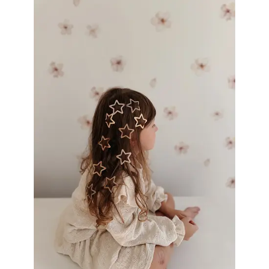 Mrs Ertha Mrs Ertha | Glitzernde Sternenlicht-Haarspangen, mehrfarbig