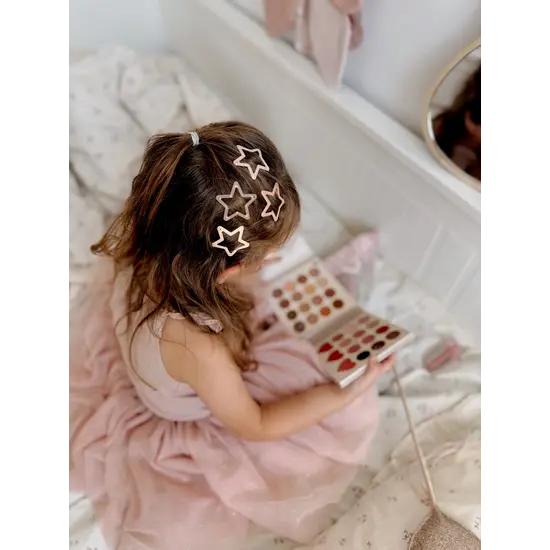 Mrs Ertha Mrs Ertha | Barrettes à cheveux multicolores Glitter Starlight