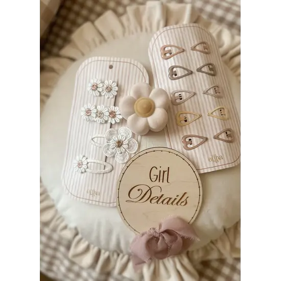 Mrs Ertha Mrs Ertha | Glitter Sweetheart Hair Clips Multicolor