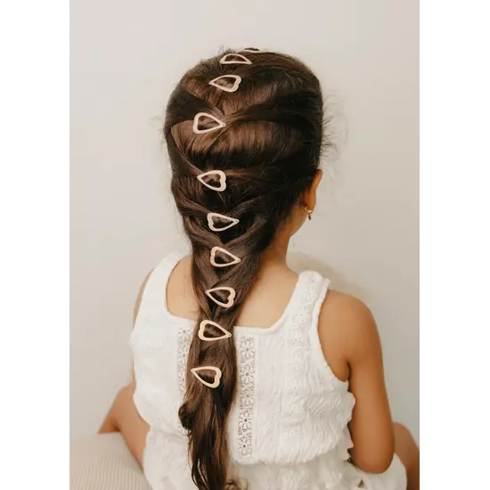 Mrs Ertha Mrs Ertha | Barrettes à cheveux multicolores Glitter Sweetheart