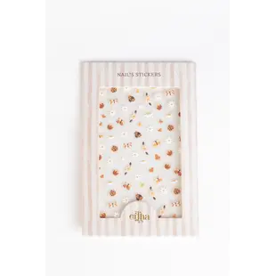 Mrs Ertha | 3D-Nagelsticker für Kinder: Schmetterling