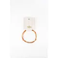 Mrs Ertha Mrs Ertha | Make My Bracelet Rusted Three Hoops  3 Charms