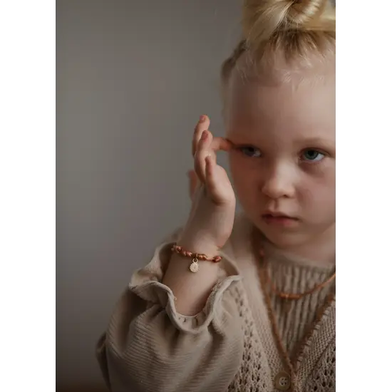 Mrs Ertha Mrs Ertha | Mein Armband „Rostig“ mit drei Reifen und drei Anhängern