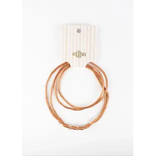 Mrs Ertha | Make My Necklace Rusted Two Hoops 2 Charms