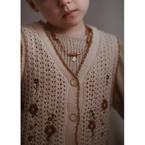 Mrs Ertha Mrs Ertha | Maak Mijn Ketting Rusted Ketting Voor 3 Bedeltjes