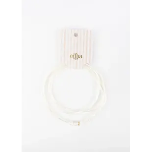 Mrs Ertha | Créez mon collier Vanilla Single Hoop 1 Charm