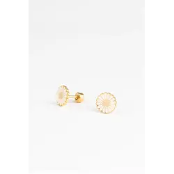 Mrs Ertha | Ohrstecker Golden Daisy
