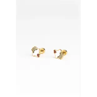 Mrs Ertha | Boucles d'oreilles à clous Love Muffin