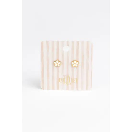 Mrs Ertha Mrs Ertha | Boucles d'oreilles à clous Pure Petal